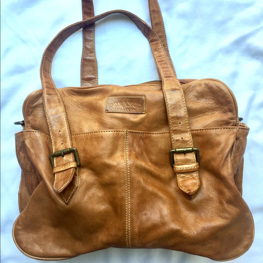 Durango Cognac Leather Purse